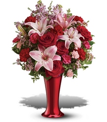 Red Hot Bouquet Cottage Florist Lakeland Fl 33813 Premium Flowers lakeland